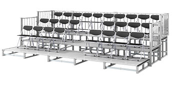 折りたたみ式アルミ製観覧席ステージ