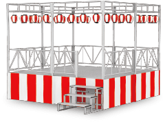 折りたたみ式アルミ製大型シリーズ