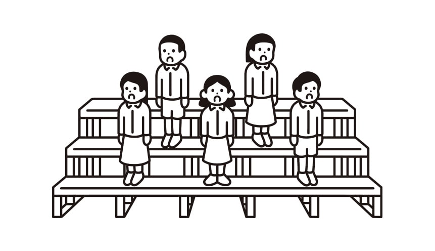 ひな段イメージ