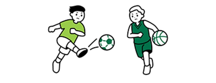 「スポーツ」で使う